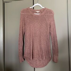 Dusty rose sweater